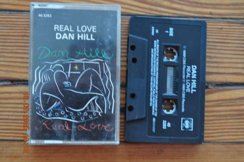Dan Hill - Real Love (Cassette)