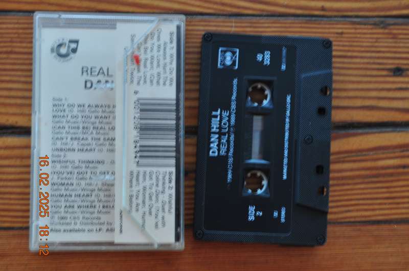 Dan Hill - Real Love (Cassette)