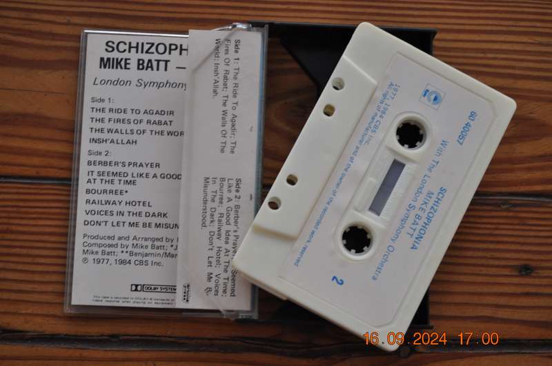 Mike Batt - Schizophonia (Cassette)