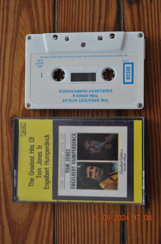 Tom Jones & Engelbert Humperdinck - The Greatest Hits Of (Cassette)