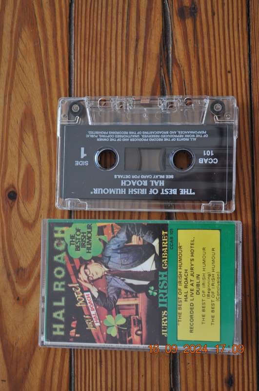 Hal Roach - The Best Of Irish Humour (Cassette)