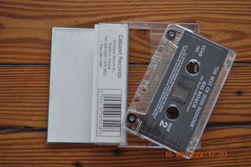 Hal Roach - The Best Of Irish Humour (Cassette)