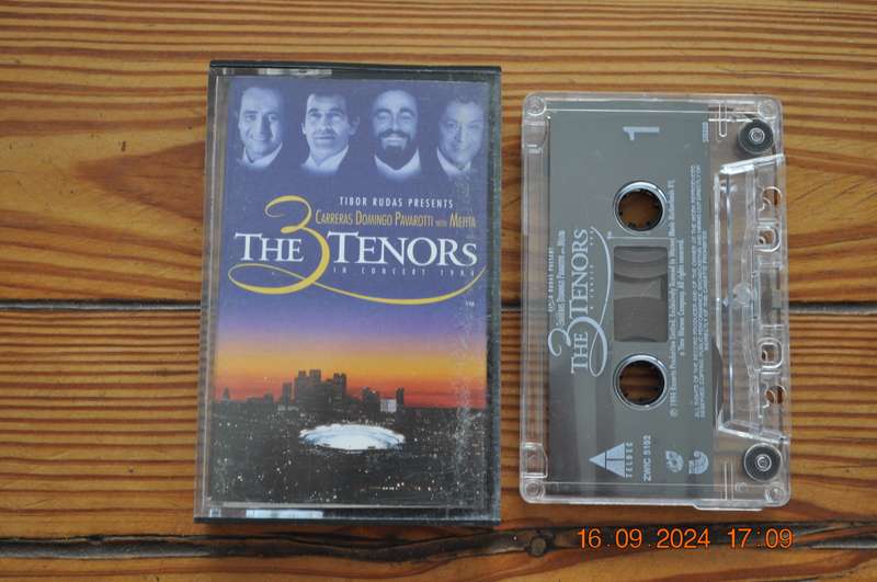 The 3 Tenors - In Concert 1994 (Cassette)