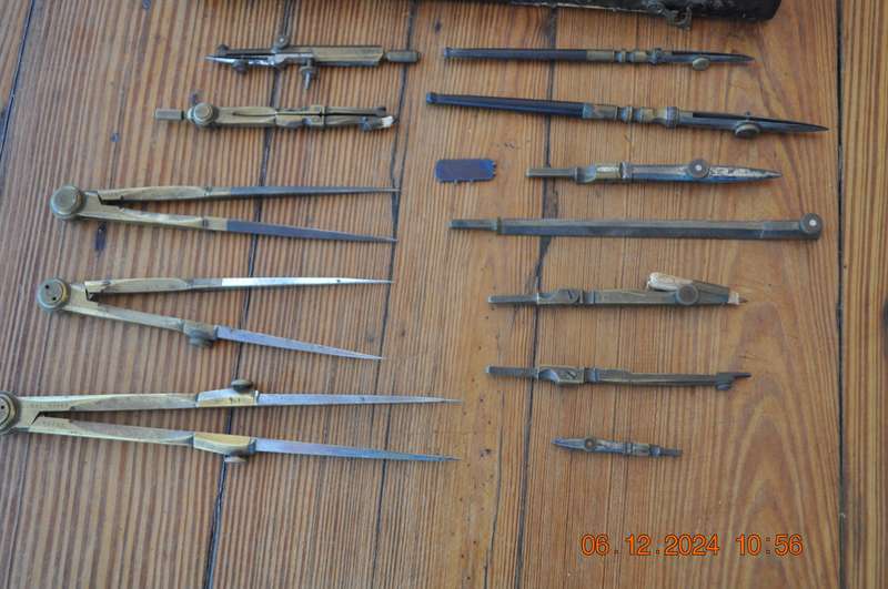 Vintage Homel Esser Aarau Drafting Set