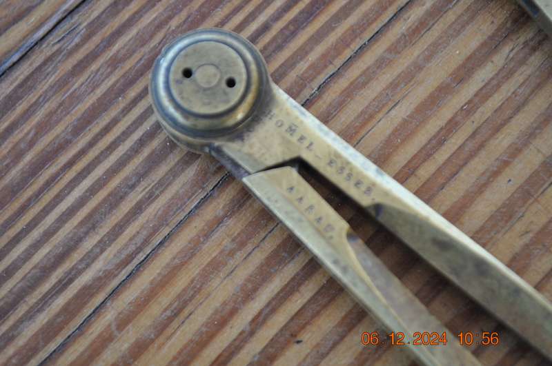Vintage Homel Esser Aarau Drafting Set