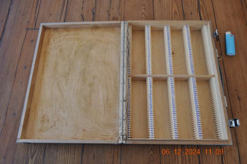 Vintage Slide Holder Case