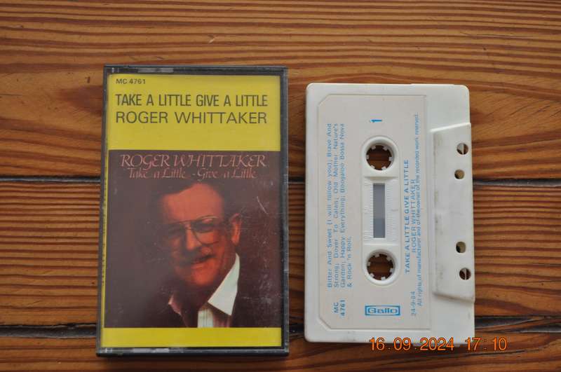 Roger Whittaker - Take A Little Give A Little (Cassette)