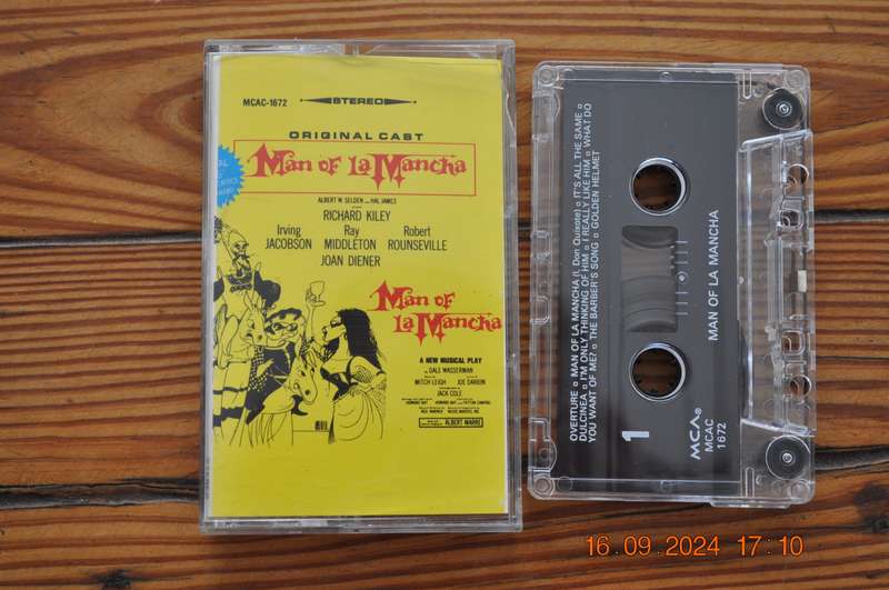 Man Of La Mancha - Original Cast (Cassette)
