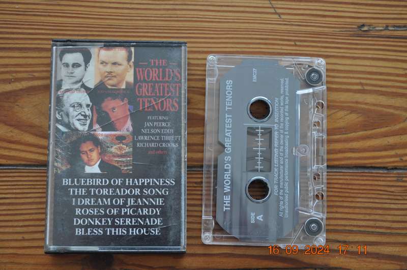 The World's Greatest Tenors (Cassette)