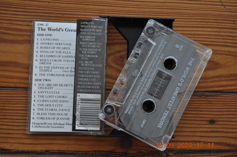 The World's Greatest Tenors (Cassette)