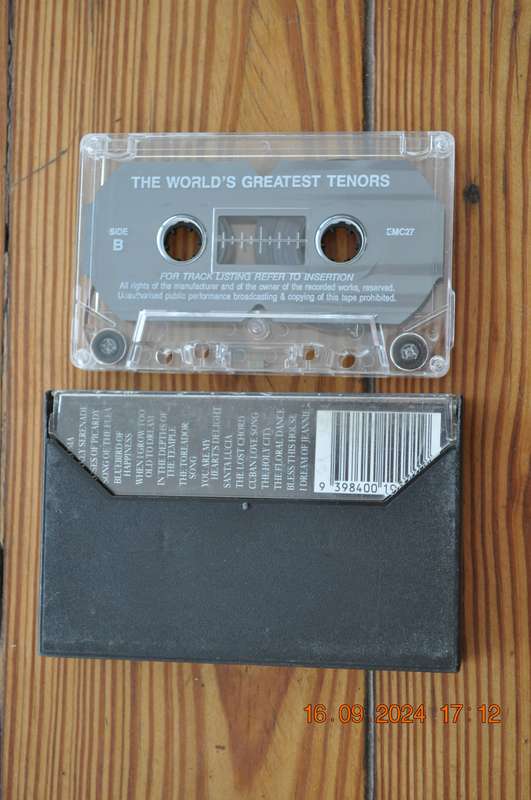 The World's Greatest Tenors (Cassette)