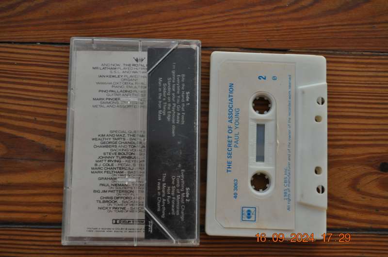 Paul Young - The Secret Of Association (Cassette)