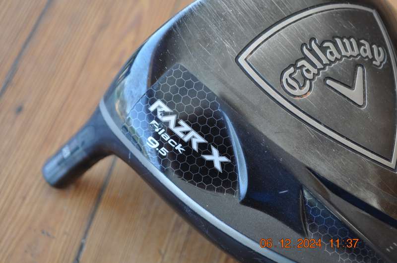Callaway Razr X Black 9.5 Driver Left Hand (head only)