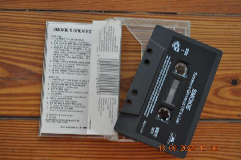 Smokie - Greatest Hits Live (Cassette)