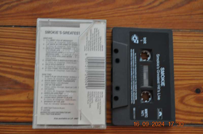 Smokie - Greatest Hits Live (Cassette)