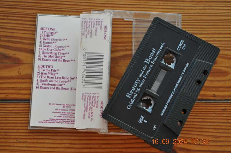 Beauty And The Beast - Soundtrack (Cassette)