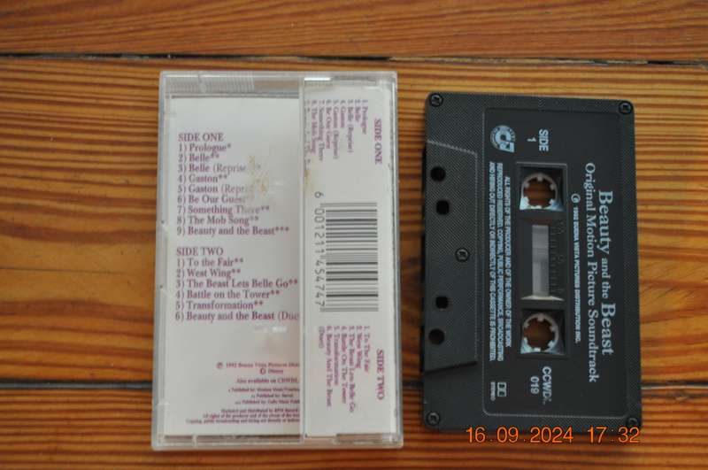 Beauty And The Beast - Soundtrack (Cassette)