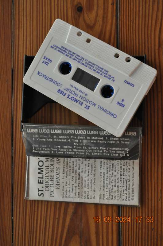 St Elmo's Fire - Soundtrack (Cassette)
