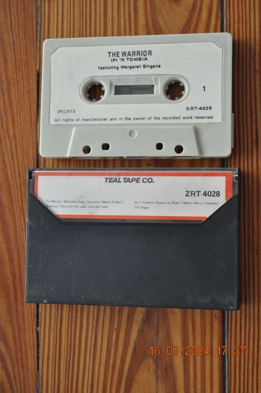 The Warrior - Ipi 'N TombiaFeaturing Margaret Singana (Cassette )