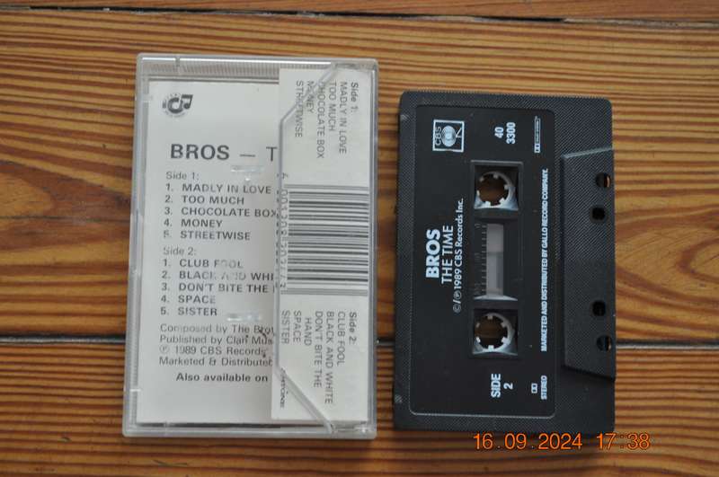 Bros - Time (Cassette)