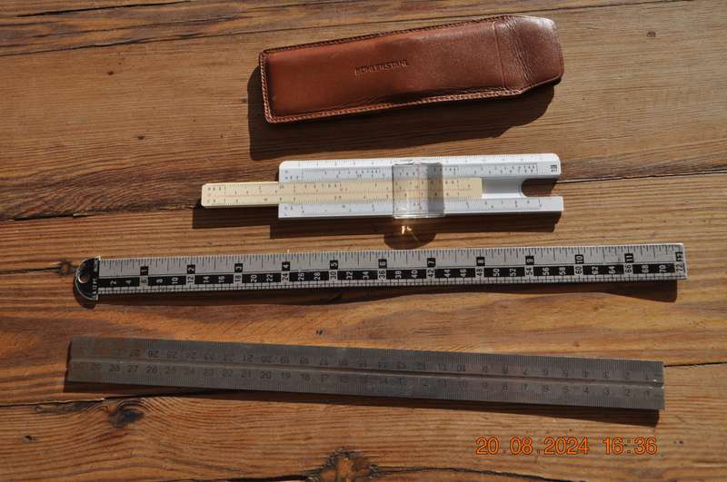 Vintage Rulers x 3