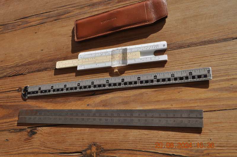 Vintage Rulers x 3
