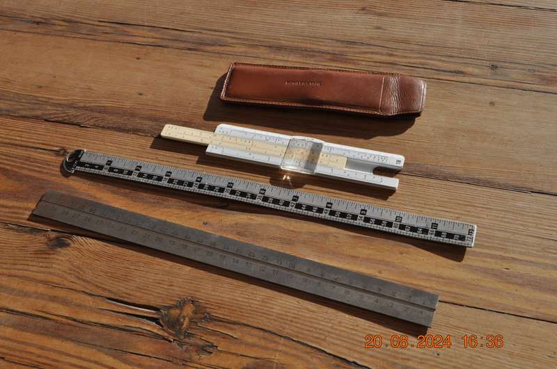 Vintage Rulers x 3