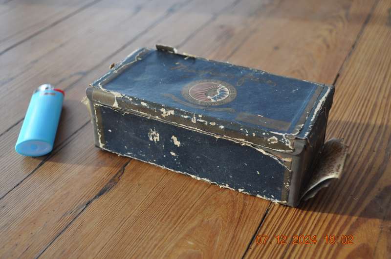 Vintage Maspero Brothers Cairo Cigarette Tin