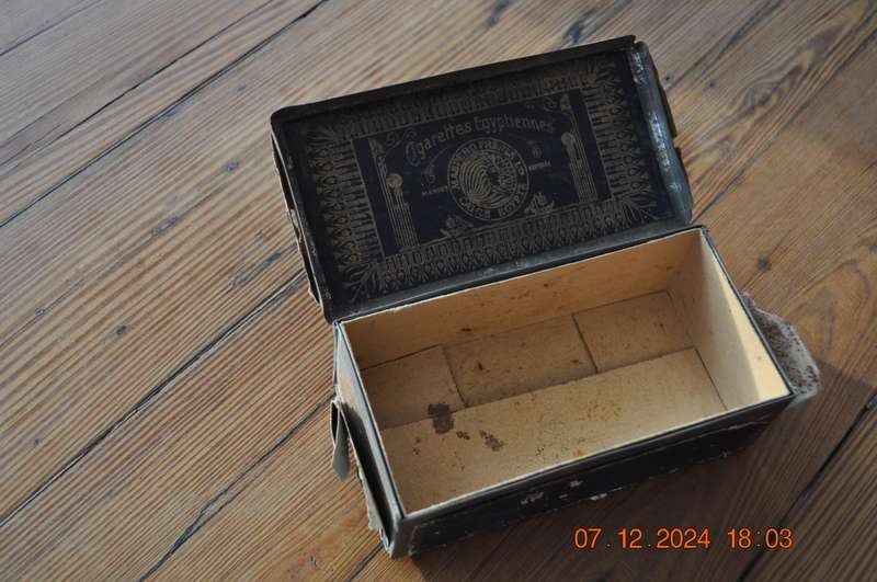 Vintage Maspero Brothers Cairo Cigarette Tin