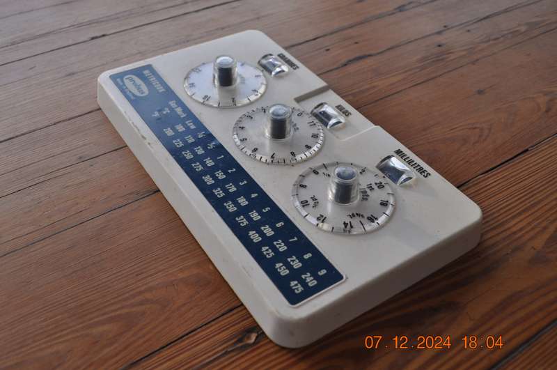 Vintage Probus Metricook Kitchen Converter
