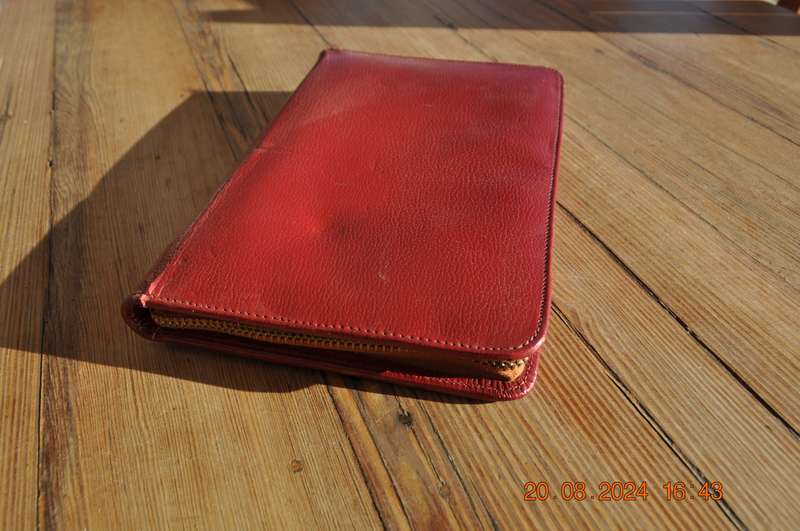 Vintage Stationery Carry Case Includes Old Envelopes