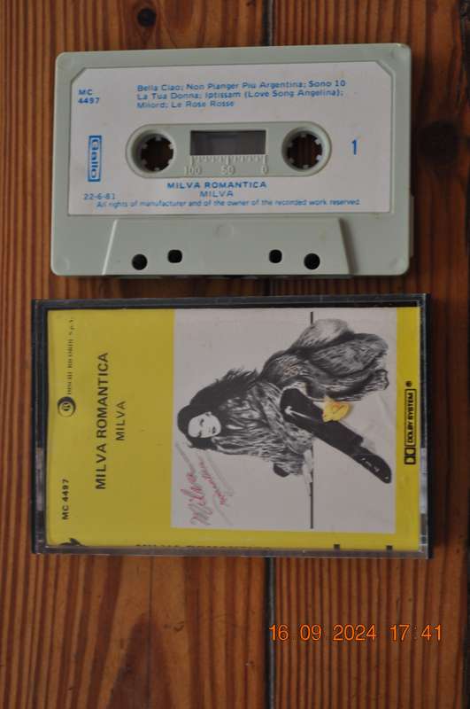 Milva Romantica - Milva (Cassette)