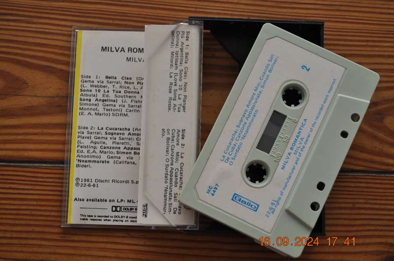 Milva Romantica - Milva (Cassette)