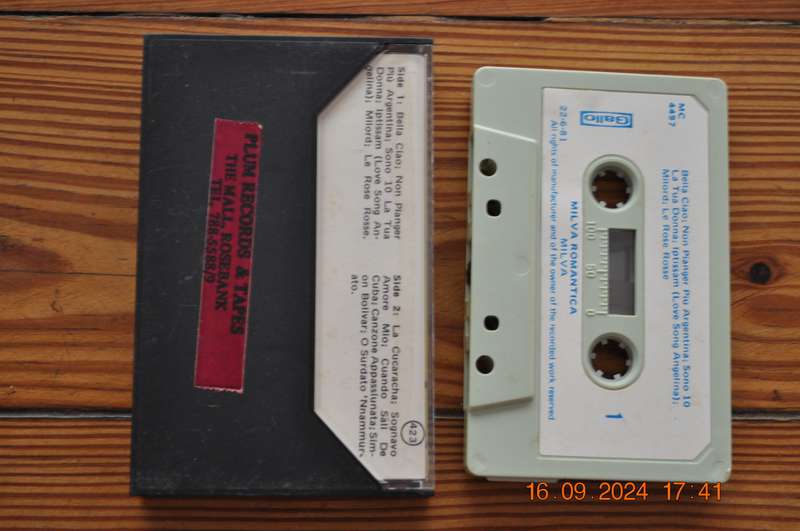 Milva Romantica - Milva (Cassette)