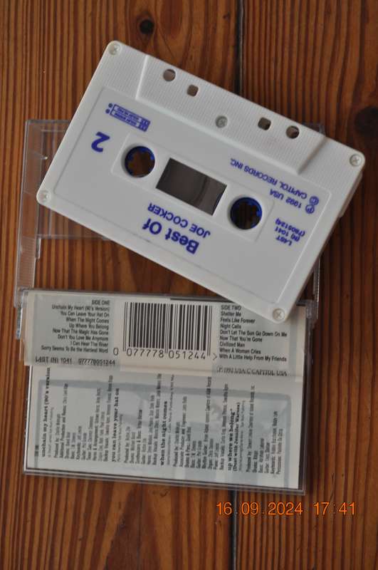 Joe Cocker - The Best Of Joe Cocker (Cassette)