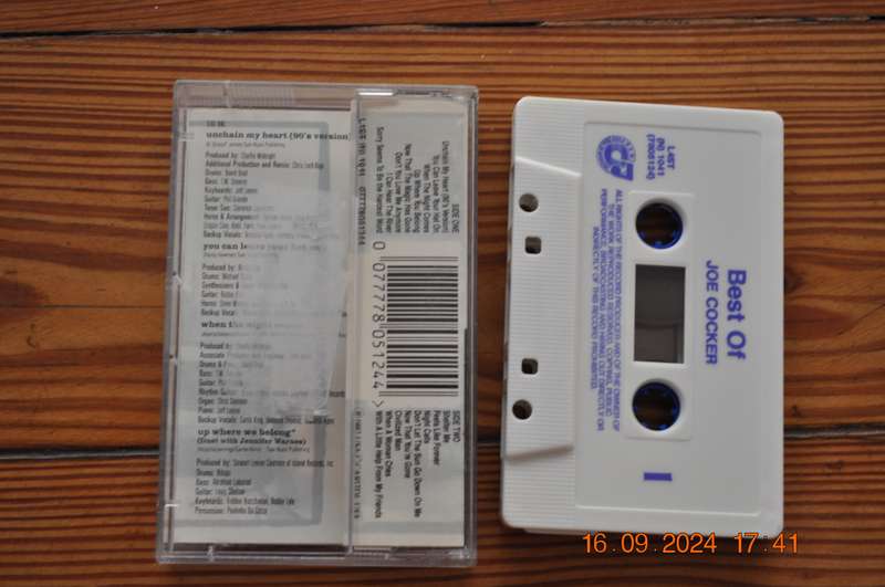 Joe Cocker - The Best Of Joe Cocker (Cassette)