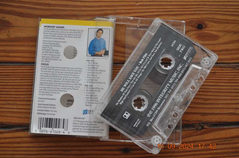 Praise & Worship - He Will Save You (Cassette)