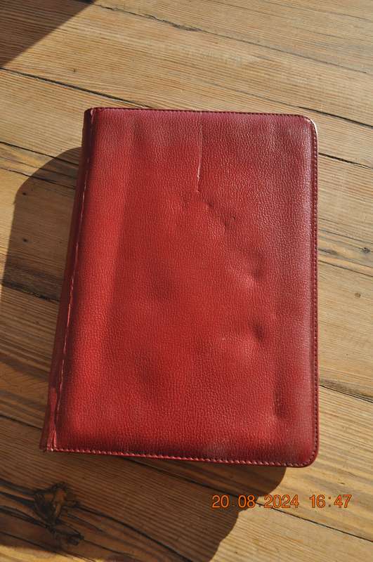 Vintage Stationery Carry Case And Envelopes