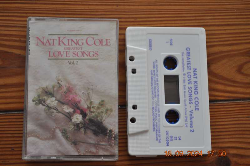 Nat King Cole - Greatest Love Songs : Vol 2 (Cassette)