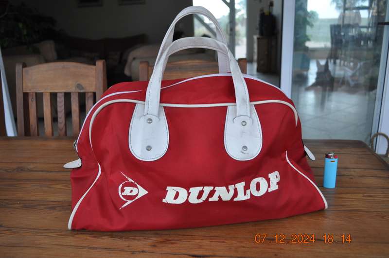 Vintage Dunlop Duffle Bag