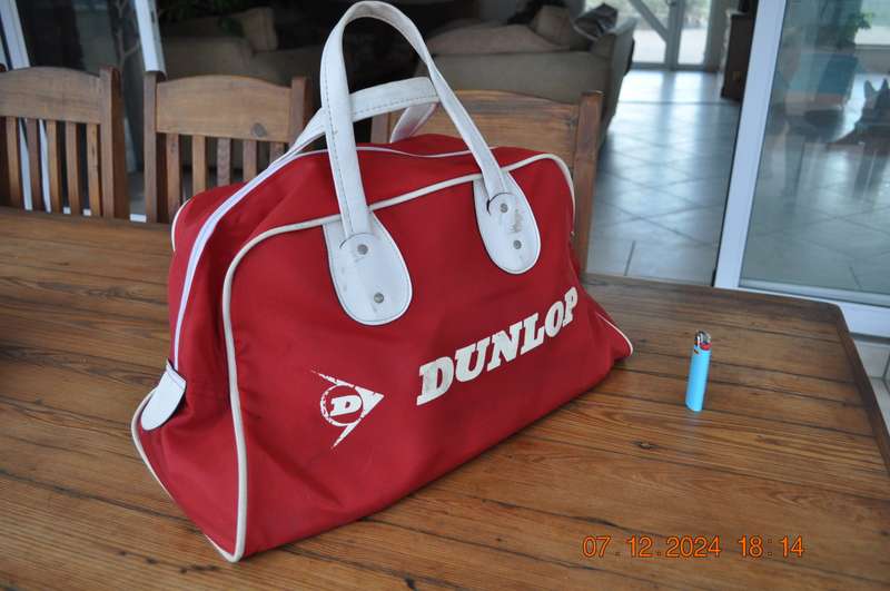 Vintage Dunlop Duffle Bag