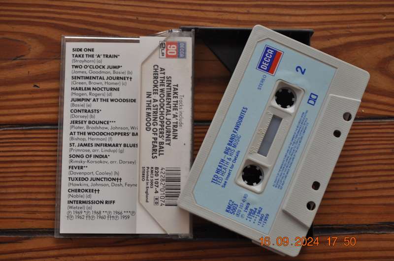 Ted Heath - Big Band Favourites (Cassette)