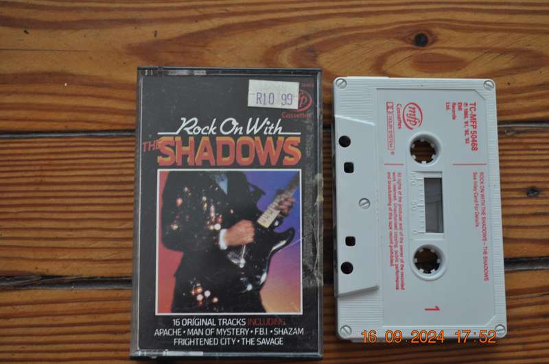 The Shadows - Rock On With The Shadows (Cassette)