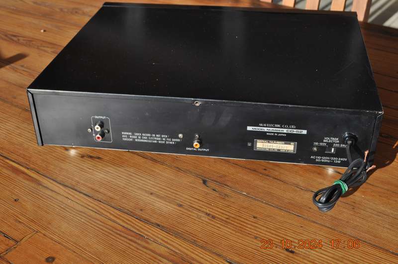 Akai CD Player Not Reading Discs