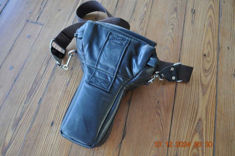 Vintage Vinyl SLR Camera Bag