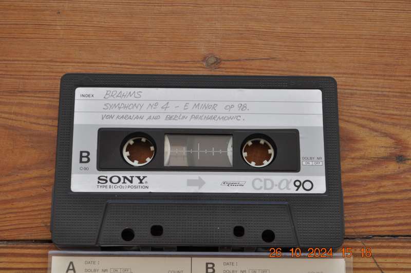 Old School Sony CD-a 90 Type II Cassette