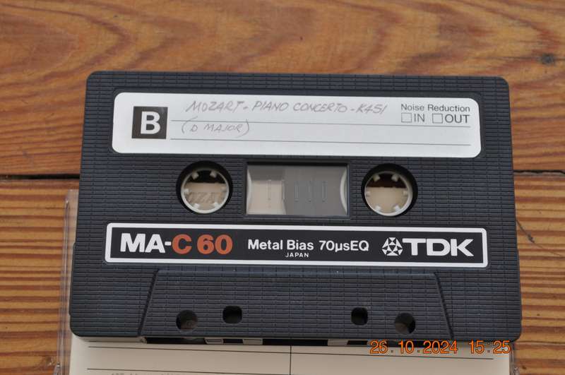 Old School TDK MA-C 60 Cassette