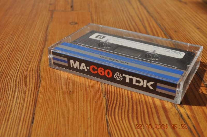Old School TDK MA-C 60 Cassette