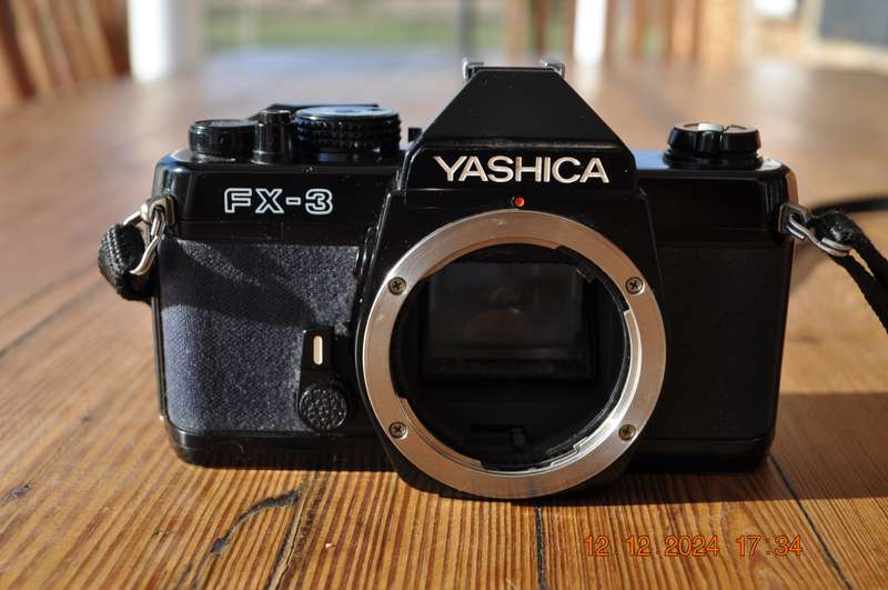 Vintage Yashica FX-3 SLR 35mm Film Camera (body only)