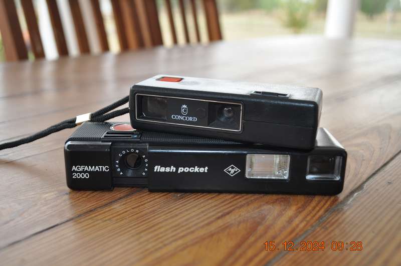 Vintage Pocket Cameras X 2